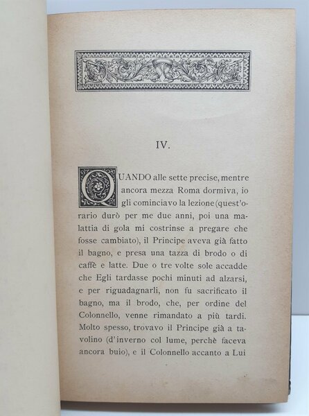 Luigi Morandi Come fu educato Vittorio Emanuele III Paravia 1903