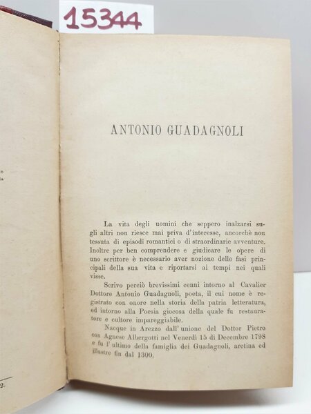 Antonio Guadagnoli Poesie giocose con le biografie note di Pietro …
