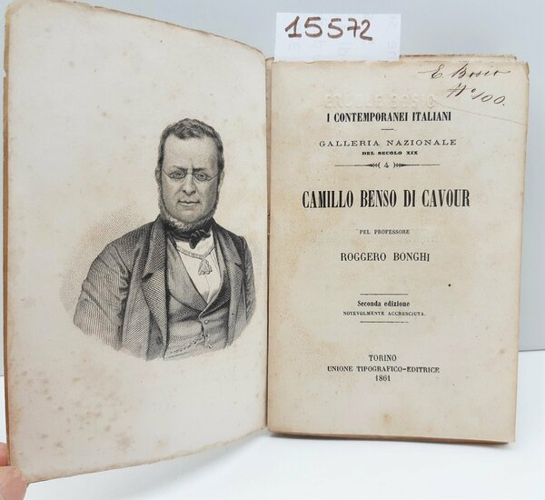 Roggero Bonghi Camillo Benso Conte di Cavour 2∞ edi. Unione …