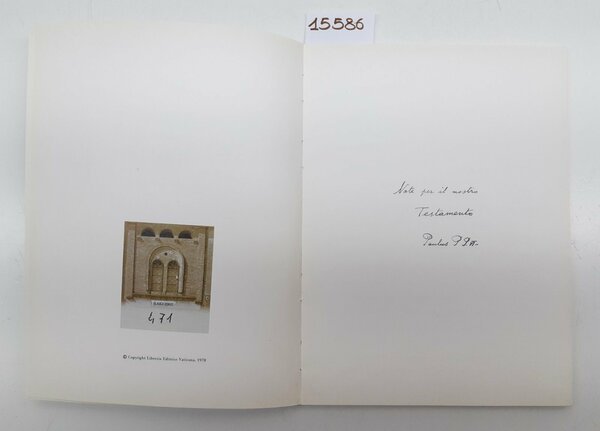 Testamento di Paolo VI Libreria Editrice Vaticana 1978