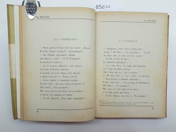 Angelo Canossi La melodia e altre poesie dialettali bresciane 3∞ …