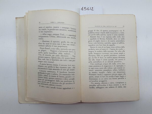 Carlo A. Girardon Balzano da tre cavallo da re Quaderni …