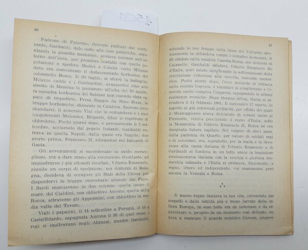 NicolÚ Giacchi Come si Ë fatta l'Italia 11∞ migliaio Tipografia …