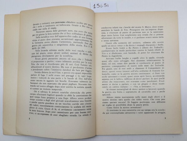 Vittorio Pettarin Ricordi di Gorizia 45-47 Gorizia 1958