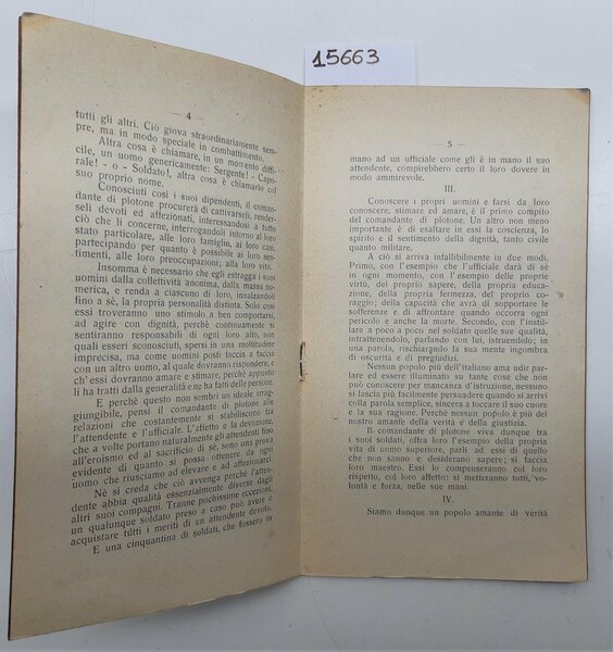 WW1 Comando della 9∞ armata Poche parole al comandante di …