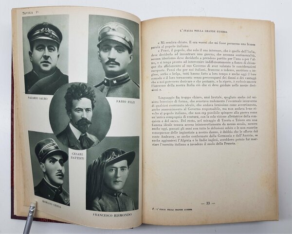 Jean Dauli L'Italia nella grande guerra presentazione del generale Aldo …