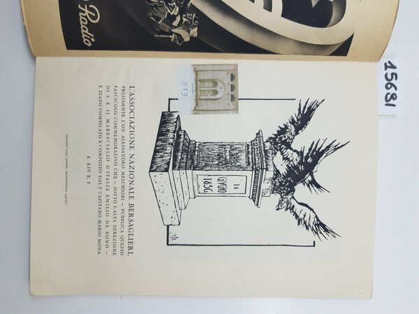 I bersaglieri 1836-1936 generale Alessandro Lamarmora Ed. Alfieri 1936