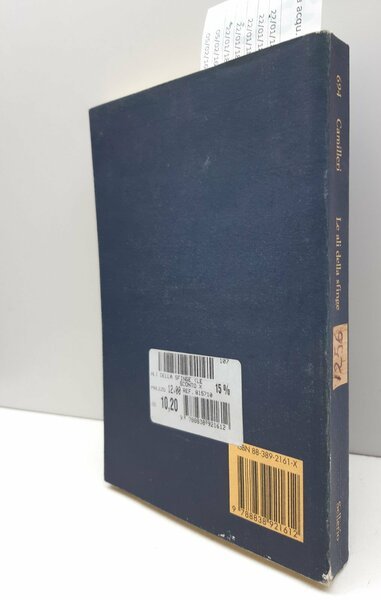 Andrea Camilleri Le ali della Sfinge Sellerio 13∞ edizione 2006