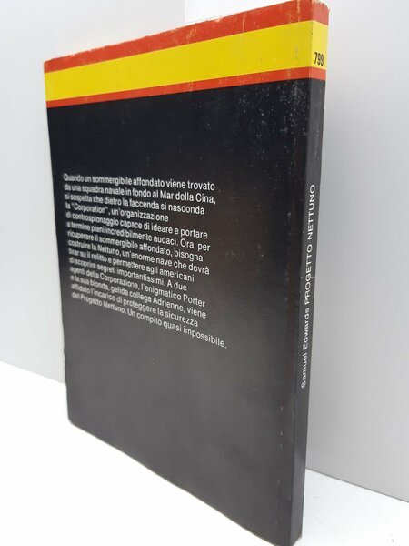Segretissimo Samuel Edwards Progetto Nettuno Mondadori 1979