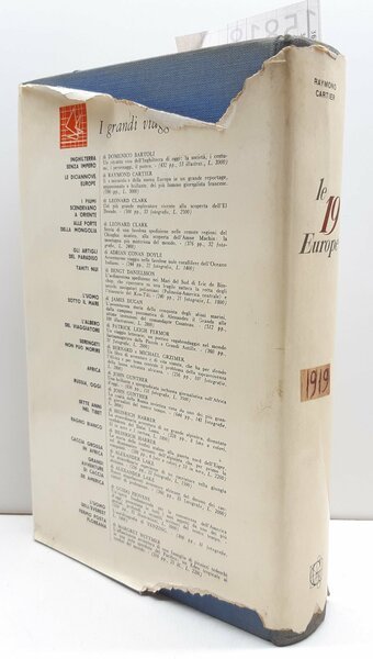 Raymond Cartier Le 19 Europe Garzanti 1960