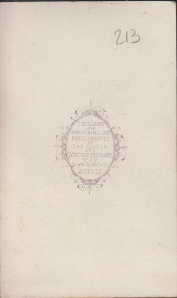 Foto photo cdv scultura busti by T. Millard Dublino 1880 …