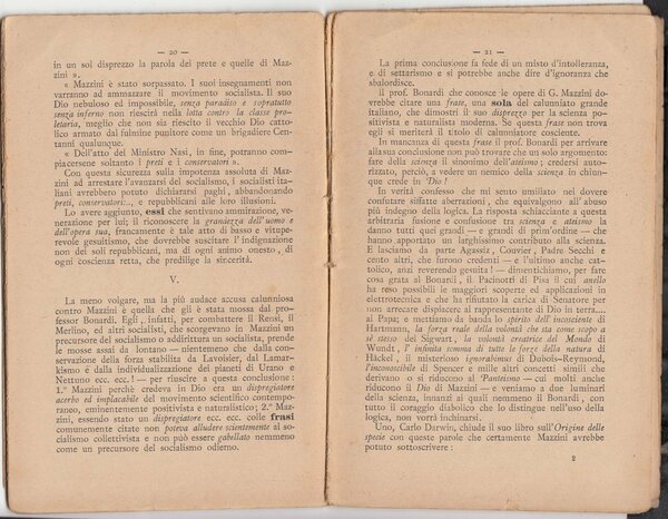 Napoleone Colajanni Preti e socialisti contro Mazzini Roma 1903