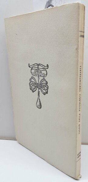 Andrea Devoto Saggio sulla psicologia contemporanea Olschki ed. 1958 autografato