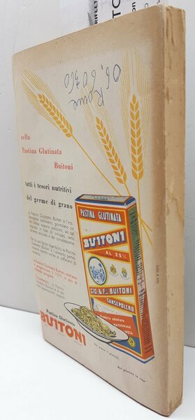 Almanacco del tempo libero 1958 Enal Dopolavoro italiano.