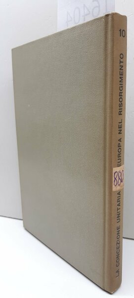 Dante Visconti Problemi del Risorgimento La concezione unitaria dell'Europa nel …