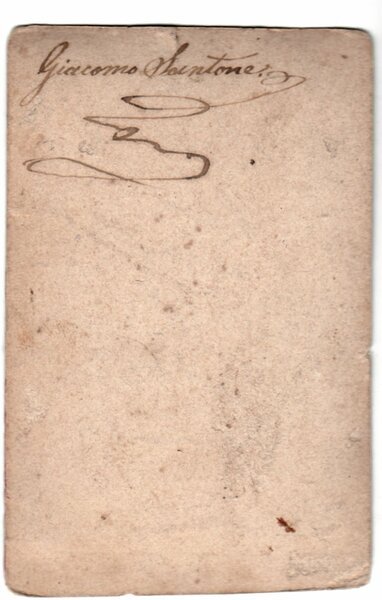 foto photo cdv ritratto di Giacomo Santone by anonimo 1870 …