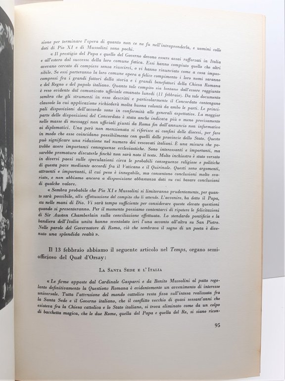 1870-1929 Il grande ideale la conciliazione Rivista Romana 1957