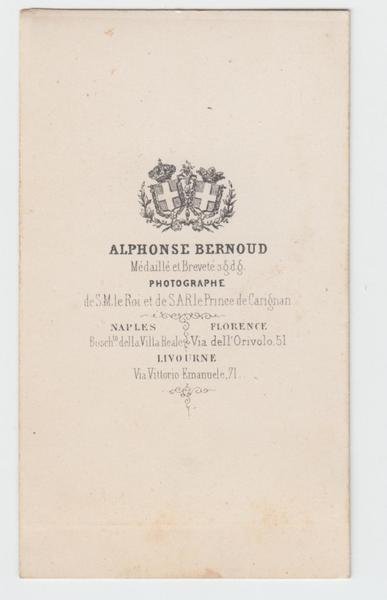 Foto photo cdv alto ufficiale Reggimento Lancieri 1860 by A. …