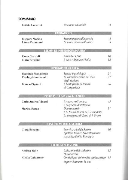 Avanguardia E Avanguardia Scuola Numeri 5 Anno 2∞ 1997 4165