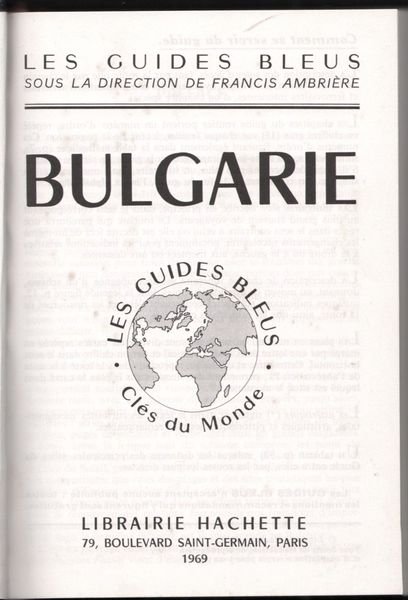 Guides Blues-3 guide-Bulgarie-Moyen Orient-Grece-Bulgaria-Medio oriente-Grecia