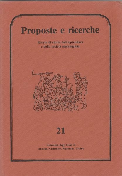 Storia locale Proposte e ricerche numero 21 1988