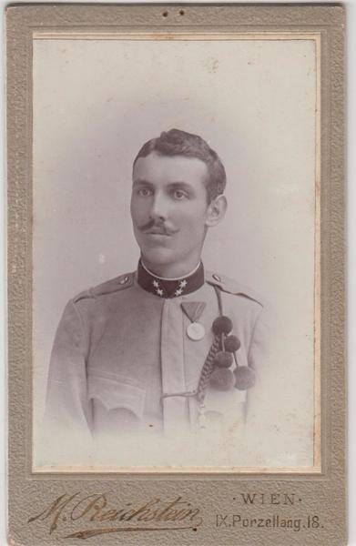 foto photo cdv Kaisejager cacciatore imperiale austriaco by M. Reichstein …