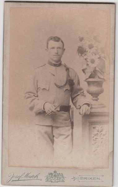 foto photo cdv Kaisejager cacciatore imperiale austriaco by J. March …