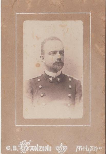 foto photo albumina cabinet card militare regio esercito by G. …