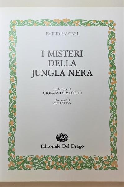 Emilio Salgari I misteri della jungla nera prefazione di Giovanni …