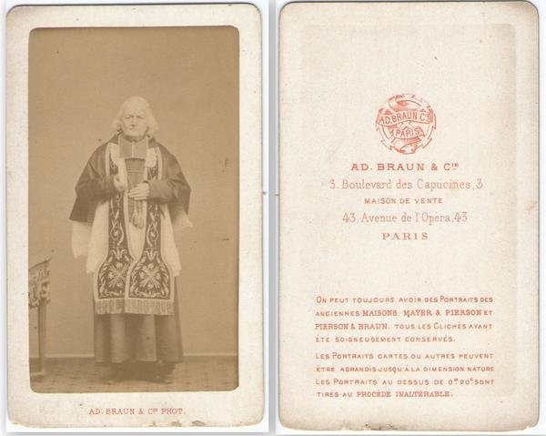 Foto photo sacerdote con stola liturgica by Ad. Braun & …