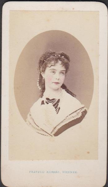 foto photo cdv albumina Principessa Guendalina Doria Pamphili Landi 1865 …