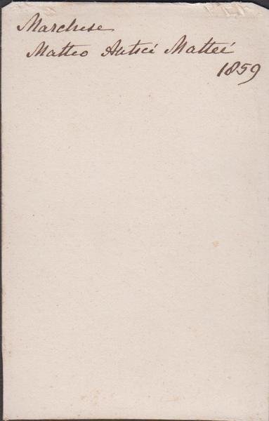 foto photo cdv albumina principe Matteo Antici Mattei 1859 by …