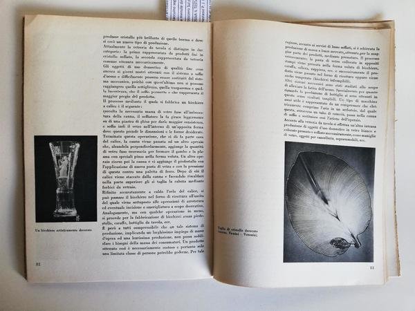 Alberto Gagliardi Conoscere il vetro. Poligono societ‡ editrice 1945