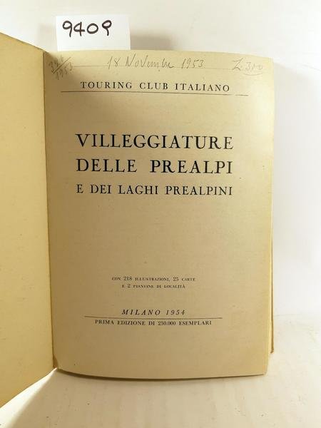 Villeggiature delle Prealpi e dei Laghi prealpini Touring Club Italiano …