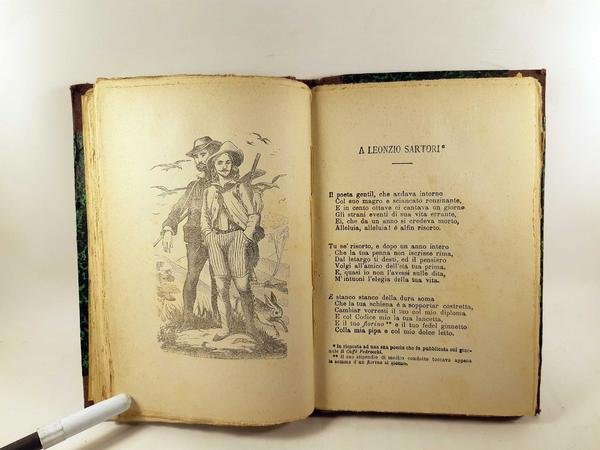 Poesie di Arnaldo Fusinato volume 1∞ 1903 Carrara