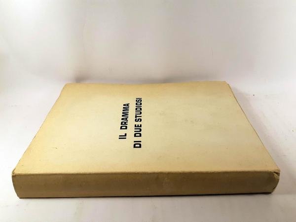 Il dramma di due studiosi Roma 1963 G. Cirincione ed …