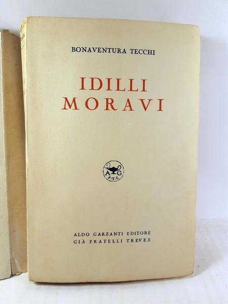 Tecchi Idilli moravi Garzanti 1939