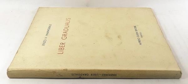 Enzo V. Marmorale Liber gradualis Guida editore 1936