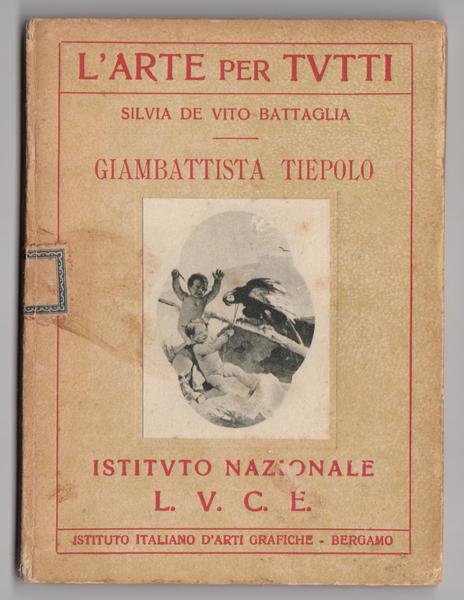 Silvia De Vito Battaglia Giambattista Tiepolo Istituto Nazionale Luce 1932 | Immagine principale