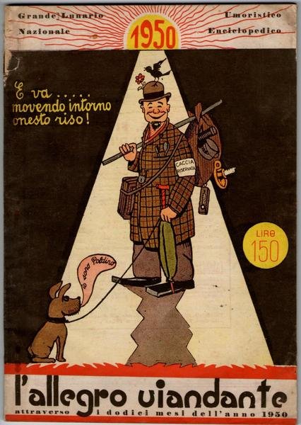 Umorismo-L'allegro Viandante Attraverso I Dodici Mesi Dell'anno-1950