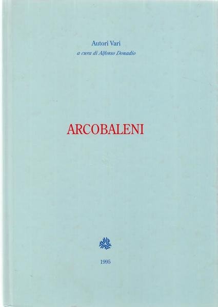 Aa.Vv Arcobaleni Biblioteca Comunale Zavatti Civitanova Marche 1995 L5826