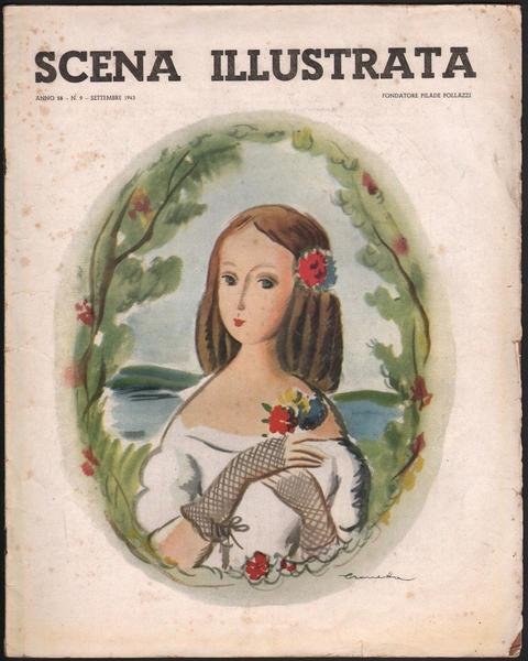 Rivista Scena Illustrata Numero 9 Settembre 1943