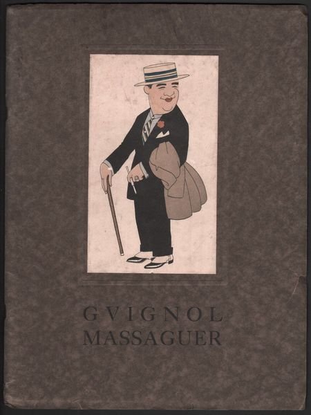 Massaguer-Conrado Massaguer-caricaturist-caricaturista-fumettista-1922-Autografo