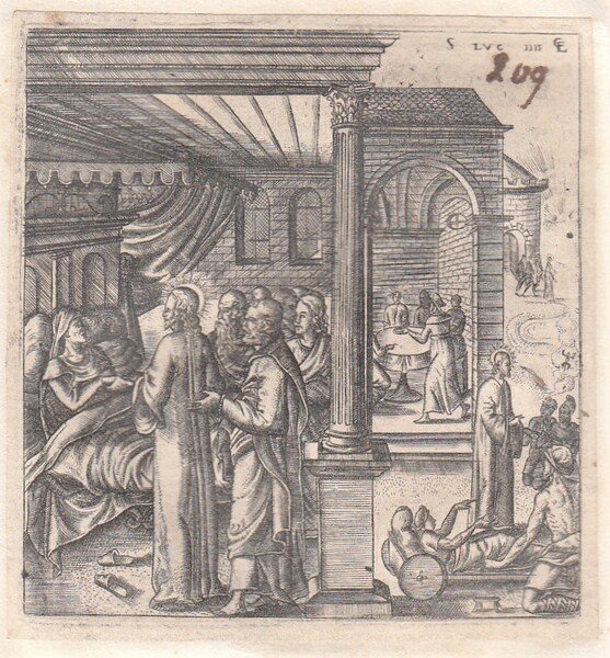 S.Luca IV-Gesù Guarisce La Suocera Di Pietro