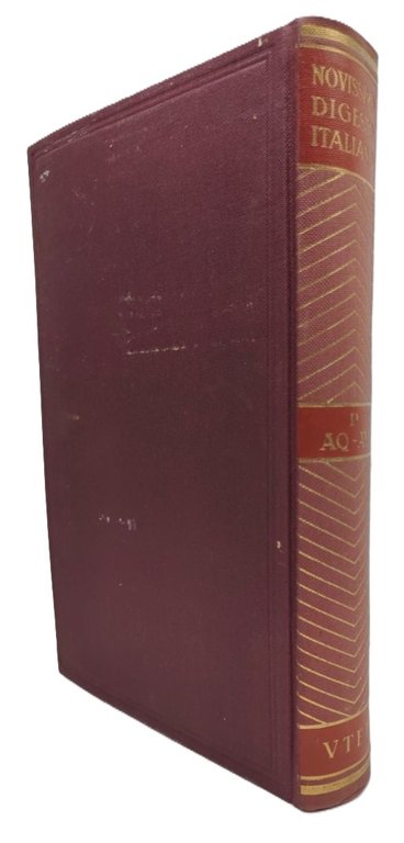 A. Azzara E. Eula Novissimo digesto italiano UTET 1957-1973 21 …