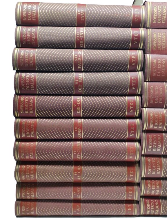 A. Azzara E. Eula Novissimo digesto italiano UTET 1957-1973 21 …