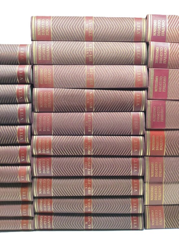 A. Azzara E. Eula Novissimo digesto italiano UTET 1957-1973 21 …