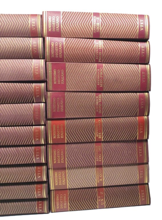A. Azzara E. Eula Novissimo digesto italiano UTET 1957-1973 21 …