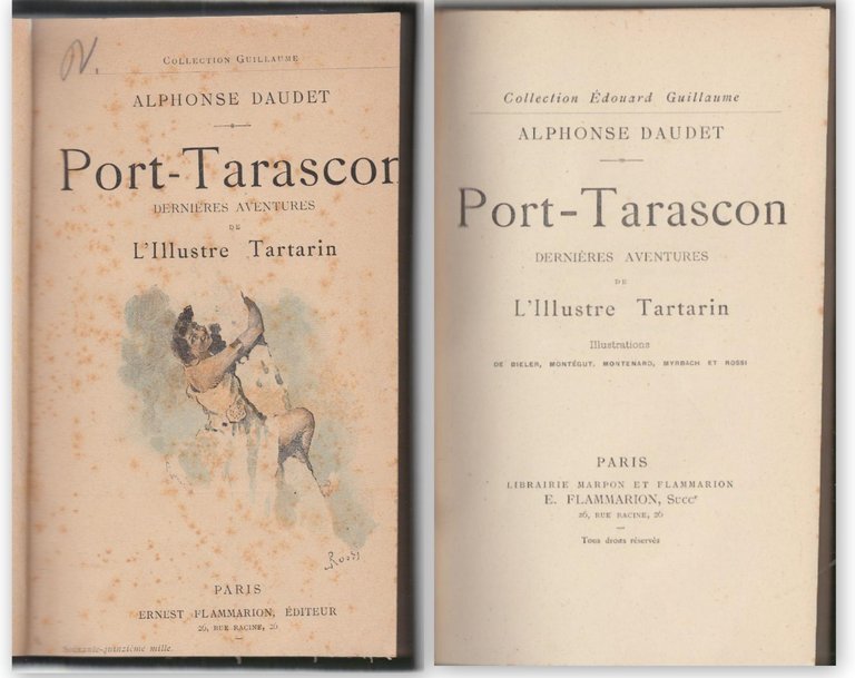 A. Daudet-Port-Tarascon Ill. Bielers, Montegut,.Rossi Flammarion Paris-L3568