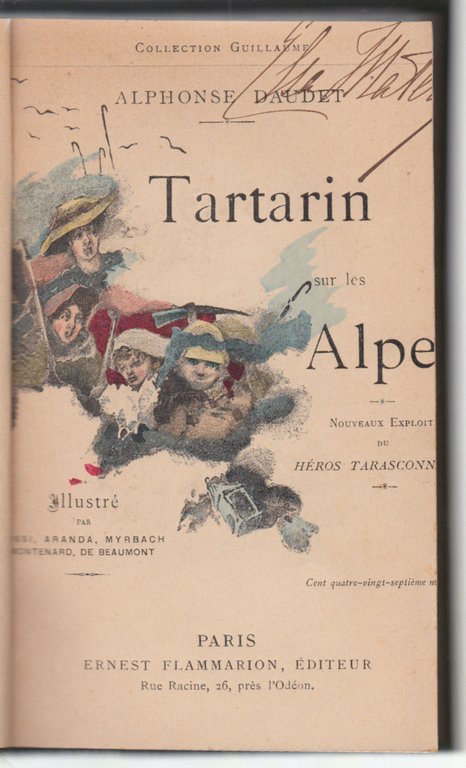 A. Daudet-Tartarin Sur Les Alpes Ill. Bielers, Montegut,.Rossi Flammarion Paris